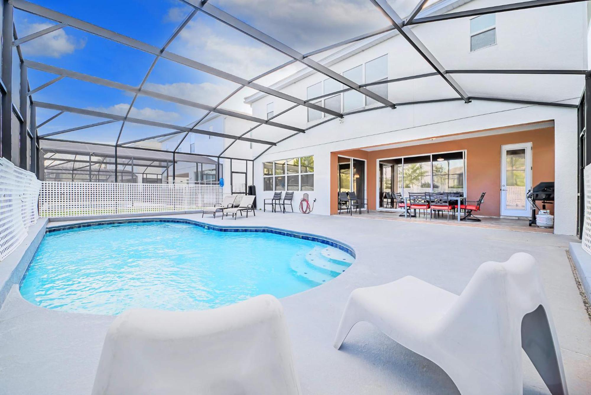 6Br Luxury Home With Private Pool And Bbq Kissimmee Εξωτερικό φωτογραφία